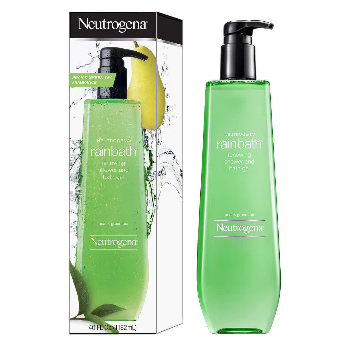 Neutrogena Rainbath Shower Gel, 40 oz. Green Tea & Pear | MTTS242
