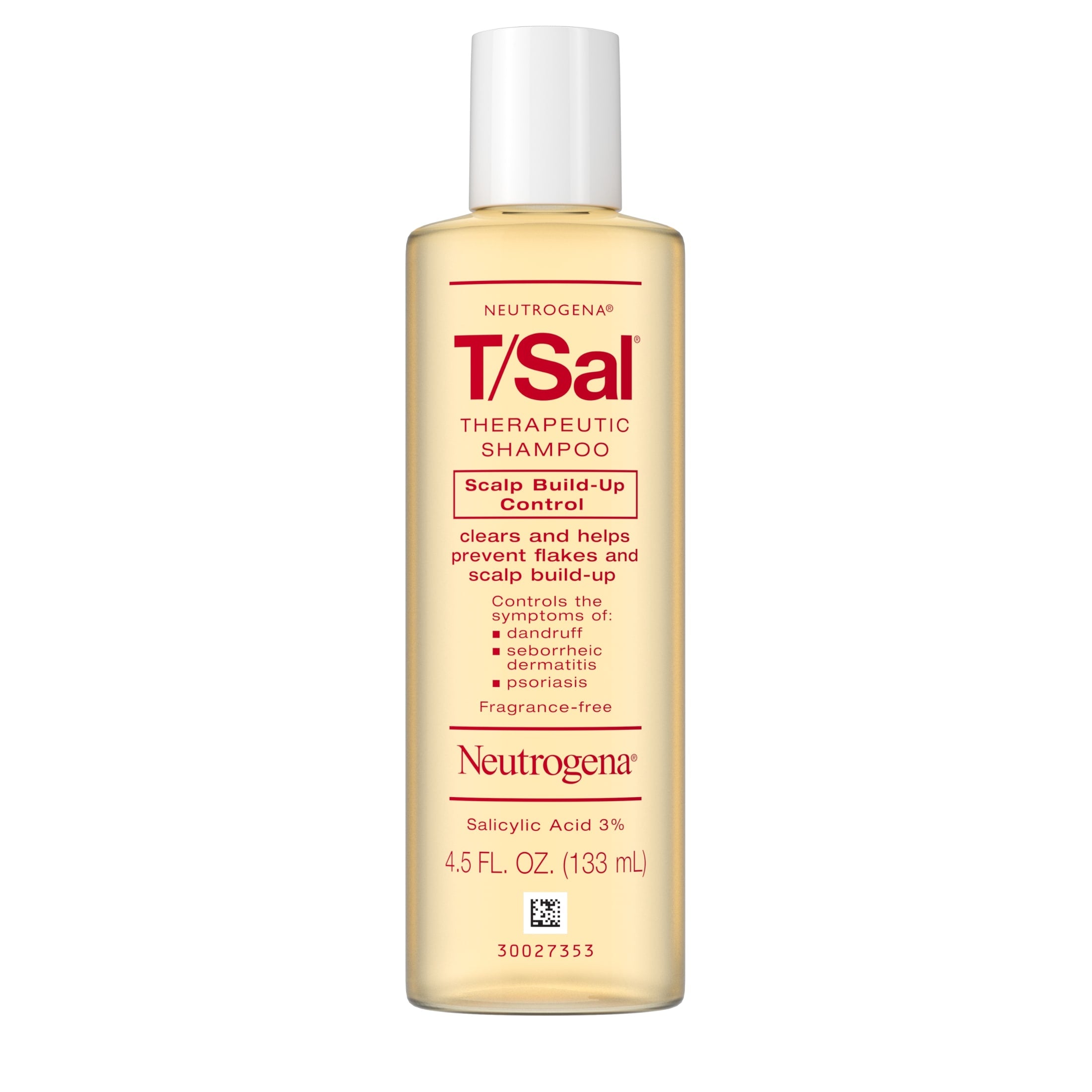 Neutrogena T/Sal Therapeutic Shampoo, 3% Salicylic Acid, 4.5 fl. oz | MTTS255
