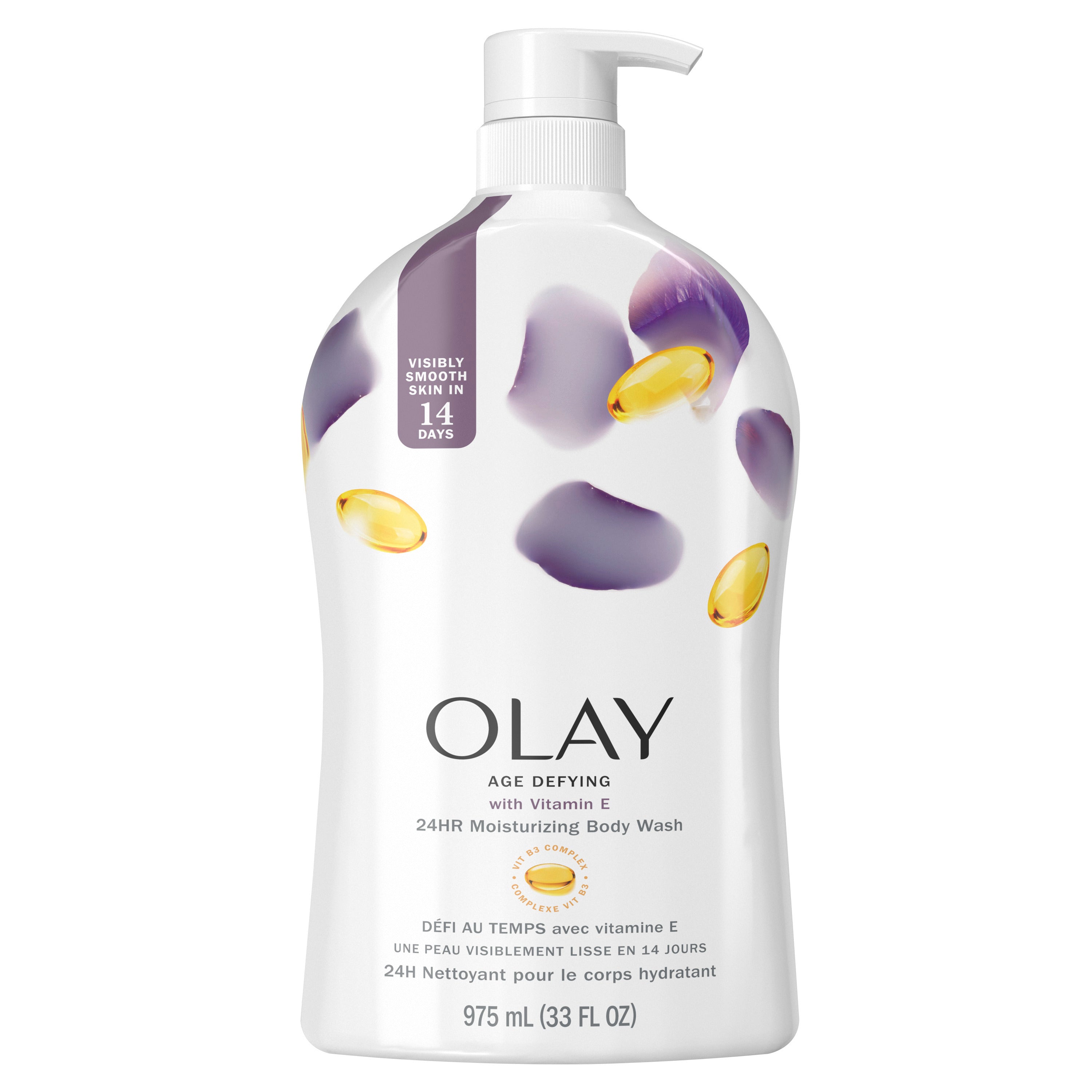 Olay Age Defying Body Wash with Vitamin E, 30 fl oz | MTTS295