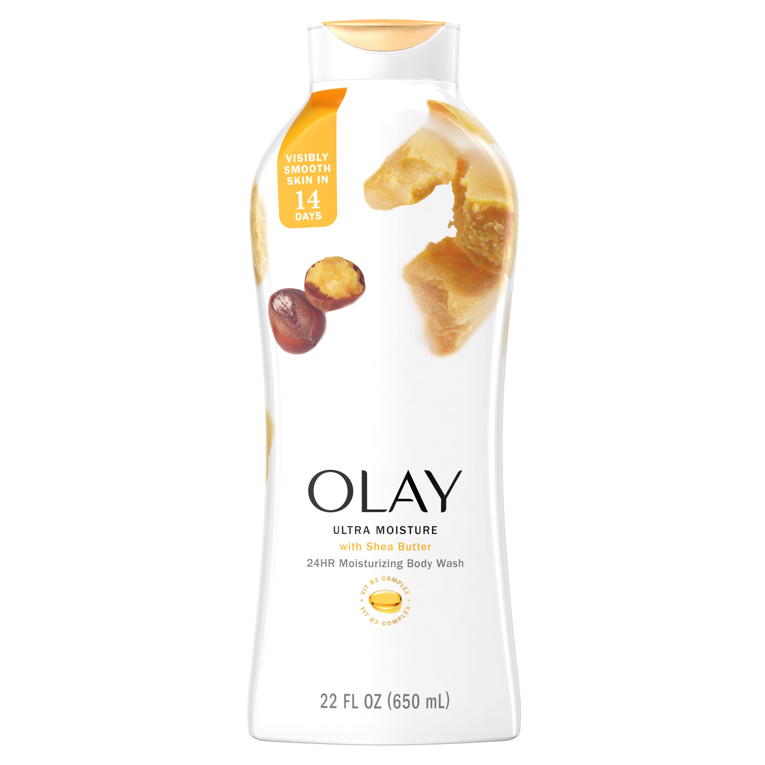Olay Ultra Moisture Body Wash with Shea Butter, 22 fl oz | MTTS298