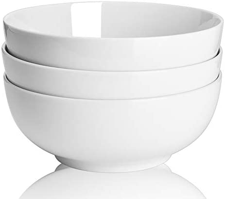 Porcelain White Round Soup Bowl-6pcs set | TCHG263a