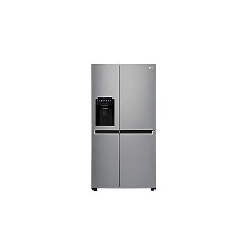 LG Platinum Silver 687 LTR, Automatic Ice Maker LED LAMP, Linear Compressor, R600 GAS, Water Dispenser  | PPLG769a