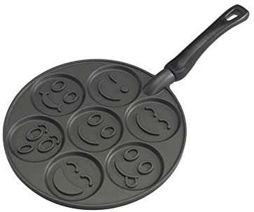 Smiley Face Emoji Nonstick Pancake Pan | TCHG329a