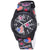 Timex Girl’s Time Machines Black/Stars Flags Nylon Strap Watch | LKRG290a