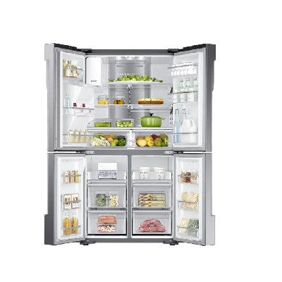 SAMSUNG FRENCH DOOR : 644 L, French Door, 4 Door Ref, Tripple & Metal Cooling System, Cool Select Zone, Water Dispenser and ice cube maker, Digital Inverter compressor.  | PPLG802a