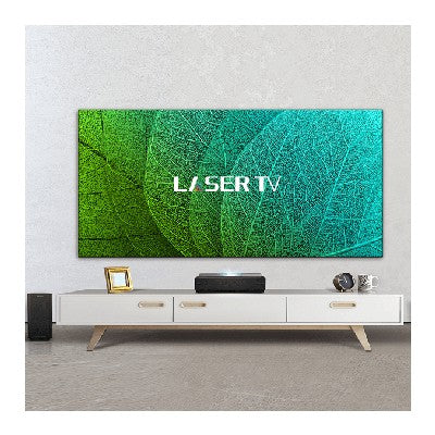 HISENSE LASER TV 100” 4 K UHD,SUBWOOFER 110W, SCREEN,PROJECTOR,PURE & NATURAL COLORS  | PPLG650a