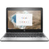 Restored HP Chromebook 11 G5 11.6" Laptop, Intel Celeron N3060, 4GB RAM, 16GB SSD, Chrome OS, Black, 1FX82UT#ABA (Refurbished) | MTTS49
