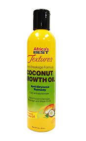 Africa's Best Texture Coconut Growth Oil 8oz | AFRS164