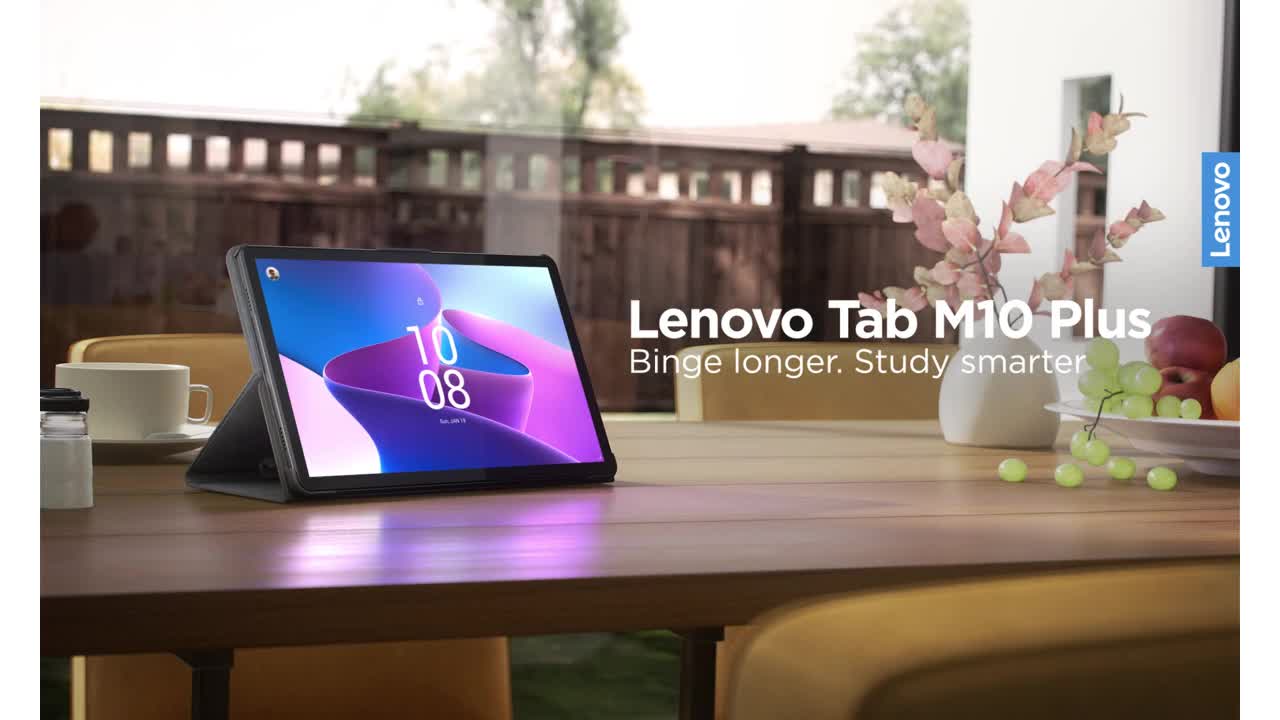 Lenovo - Tab M10 Plus (3rd Gen) - 10.61" - Tablet - 128GB - Storm Grey | BBSS71A
