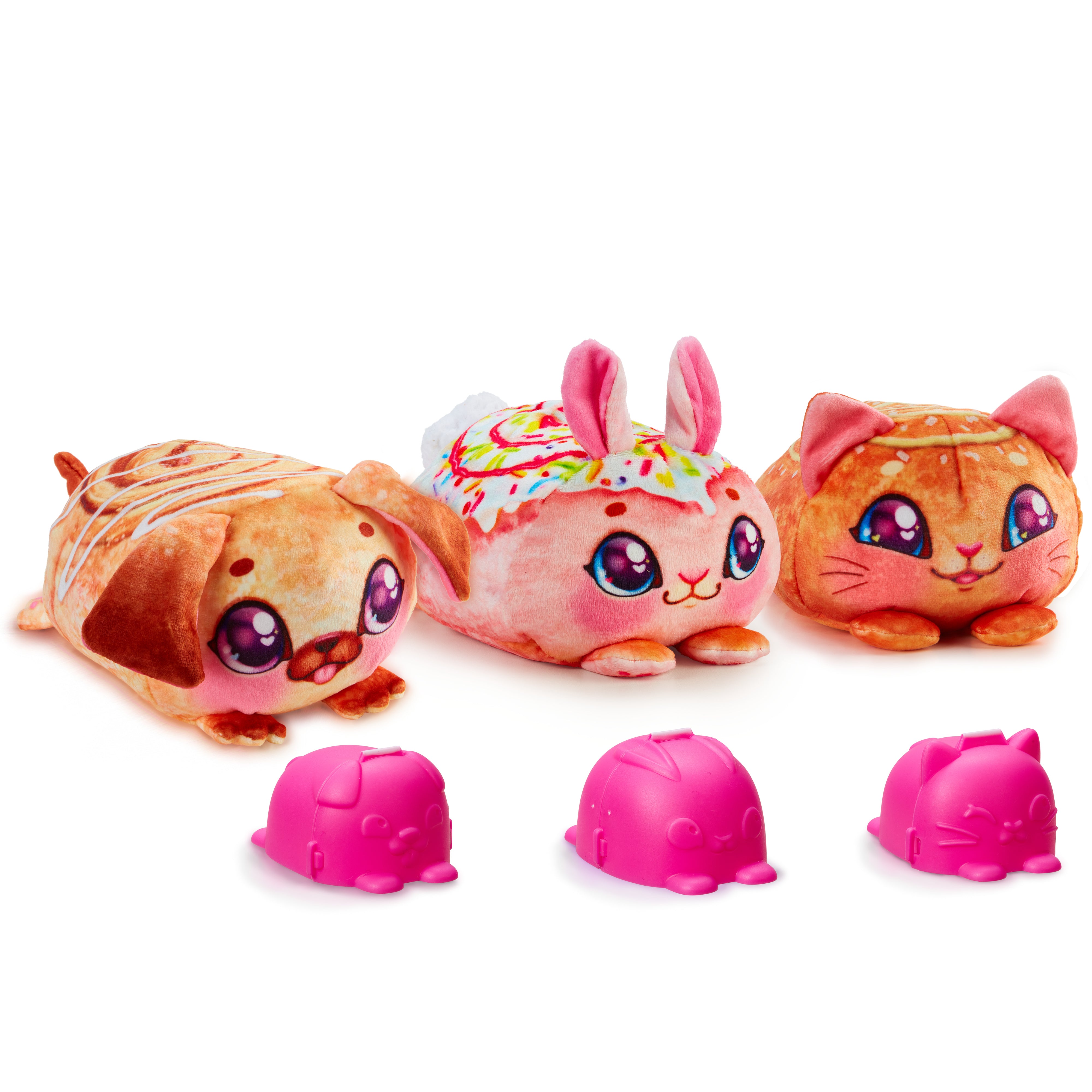 Cookeez Makery Cinnamon Treatz Pink Oven, Scented, Interactive Plush, Styles Vary, Ages 5+ | MTTS163