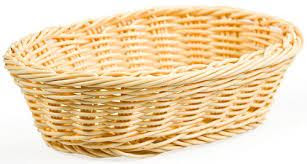 Wicker Bread and Fruit Basket – Made with Natural Rattan for Homes and Restaurants | TCHG187a