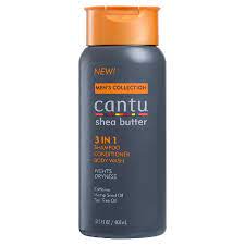 Cantu Men 3n1 Shampoo, Conditioner & Bodywash 13.5oz | AFRS212