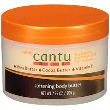 Cantu Shea Butter, Cocoa Butter, Vitamin E Skin Softening Body Butter 7.25 Oz | AFRS180