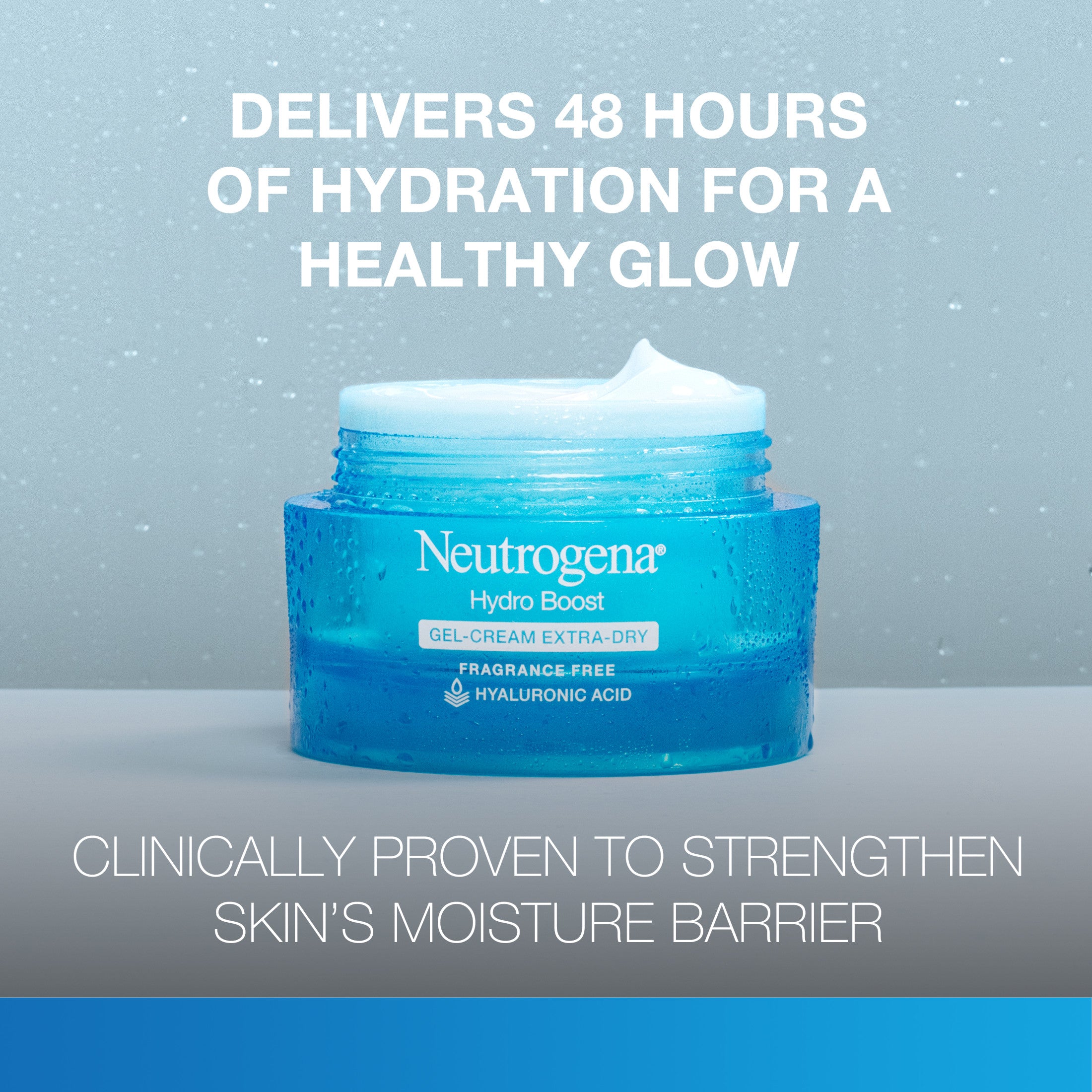 Neutrogena Hydro Boost Face Moisturizer, Extra Dry Skin, Fragrance Free, 1.7 oz | MTTS269