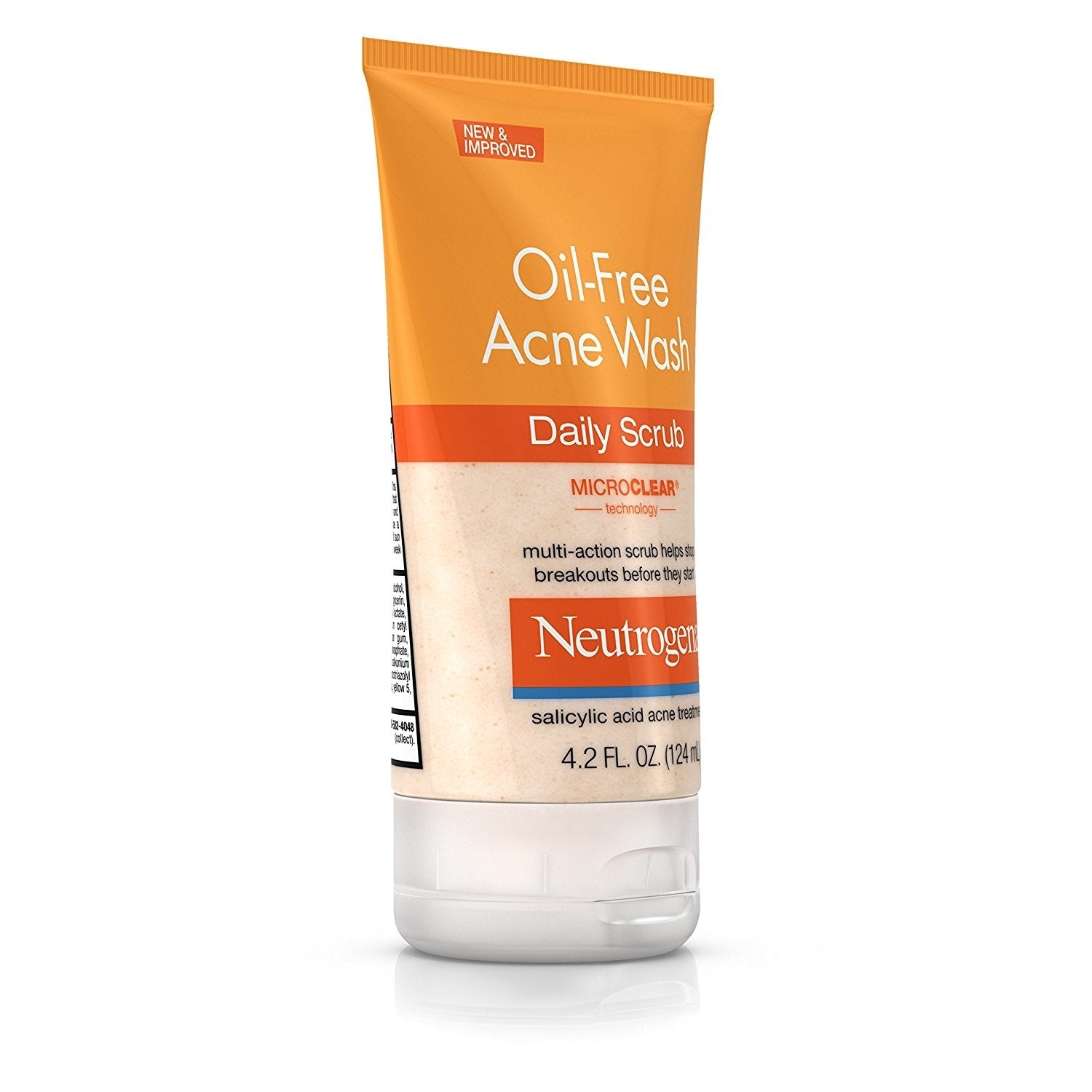 Neutrogena Oil-Free Acne Face Scrub with 2% Salicylic Acid, 4.2 fl. oz | MTTS285