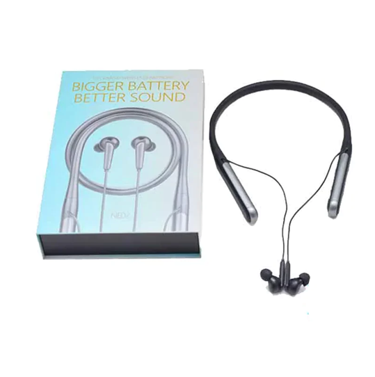 TRANSPARENT Neckband Wireless Earphone- 380 Hours Standby Time NE02 | HBNG62a