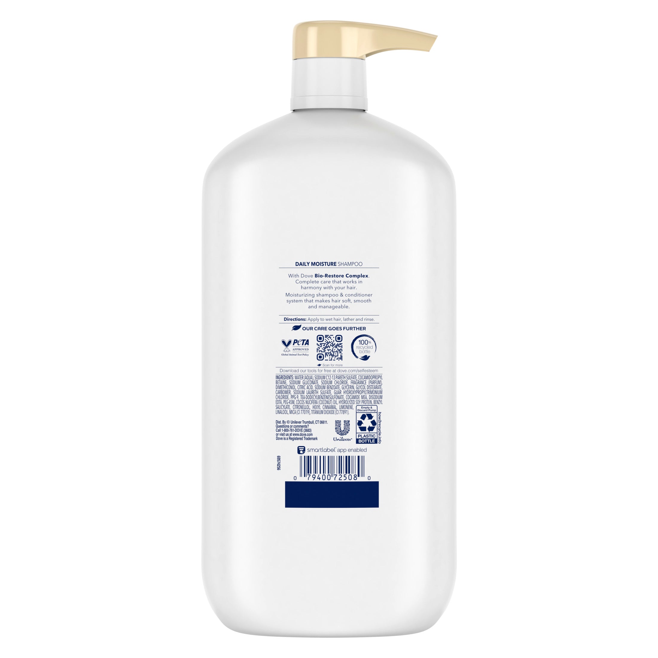 Dove Ultra Care Nourishing Daily Moisture Shampoo, 31 fl oz | MTTS447