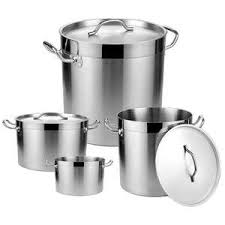 Industrial Heavy Duty Stainless Steel Stock Pot for Hotels and Restaurants. | TCHG322a