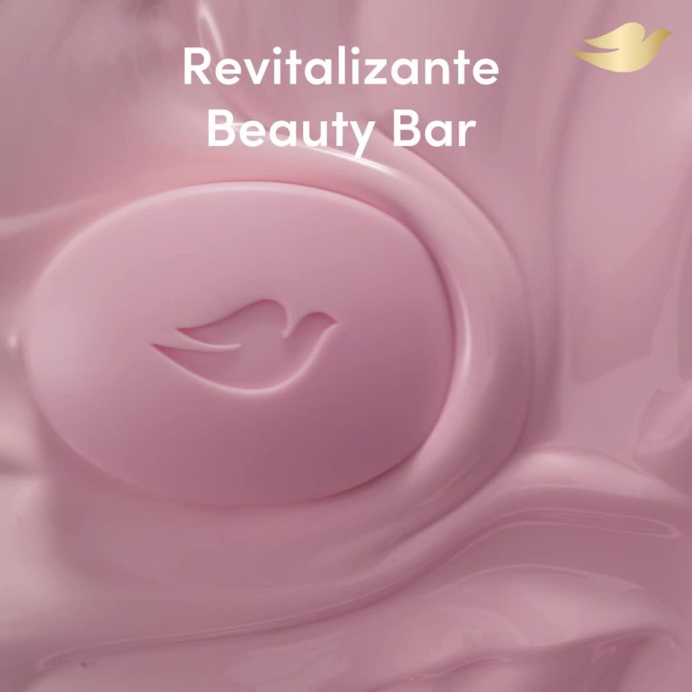 Dove Revitalizante Gentle Beauty Bar Soap for All Skin Type, Cherry and Chia Milk, 3.75 oz (4 Bars) | MTTS466