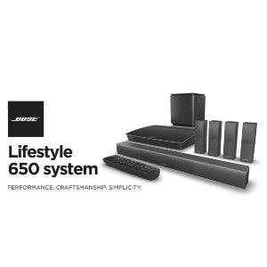 Lifestyle 650 Home Entertainment System Black  | PPLG677a