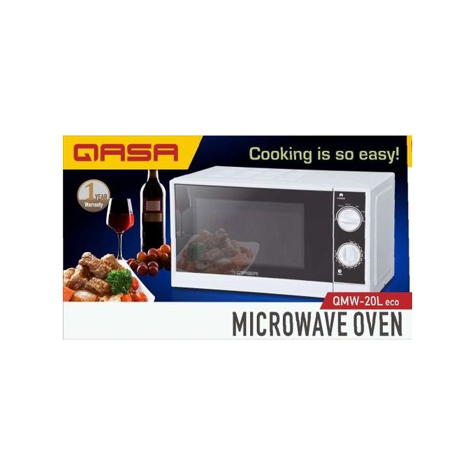 Qasa 20 Litres Microwave Oven | TCHG154a