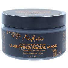 Shea Moisture African Black Soap Facial | AFRS303Mask 4oz