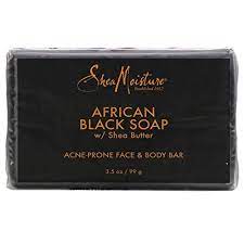 Shea Moisture African Black Soap Facial Soap 3.5oz | AFRS312