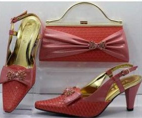 Handbag and Shoe Matching Set | SBK11713 | AFRS398