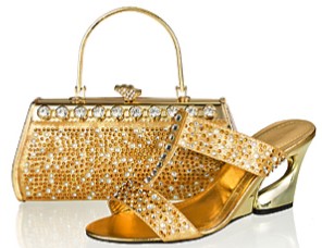 Designer Handbag and Shoe Matching Set | SBK11791A | AFRS360