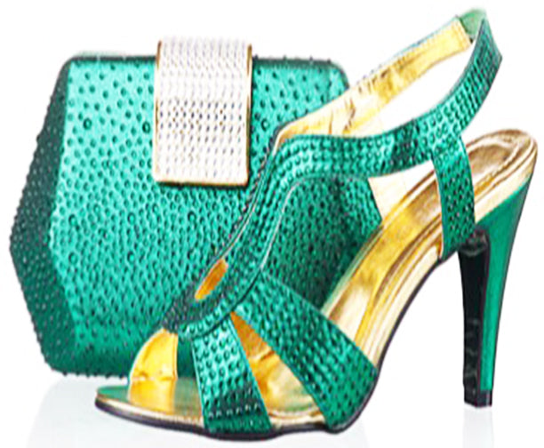 Designer Handbag and Shoe Matching Set | SBK11792A | AFRS361