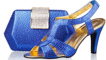Designer Handbag and Shoe Matching Set | SBK11792B | AFRS362
