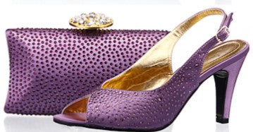 Designer Handbag and Shoe Matching Set | AFRS359