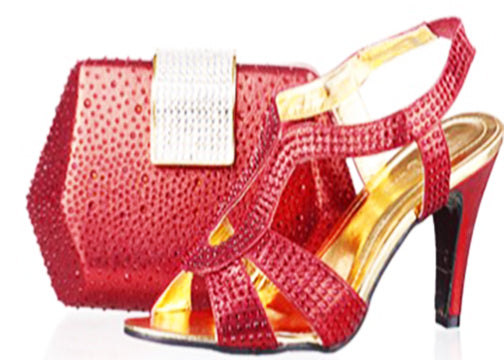 Designer Handbag and Shoe Matching Set | SBK11792C | AFRS363