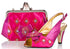 Designer Handbag and Shoe Matching Set | SBK8799D | AFRS366