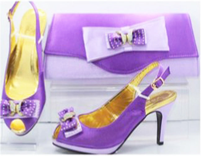 Beautiful Designer Handbag and Shoe Matching Set | SBK11706A | AFRS347