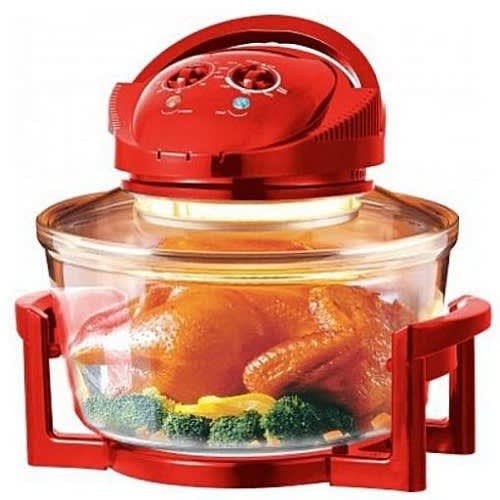 SmartHome 17Litres Halogen Convection Oven Red 1400Watts | TCHG159a