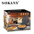 Sokany High Performance Waffle Maker, KJ-505, 1000W | TCHG133a