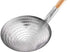 Stainless Steel Stir Fry Skimmer with Wooden Handle for Commercial Kitchens | TCHG253a